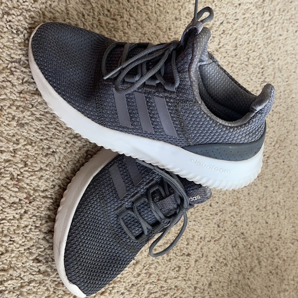 Grey Adidas Cloudfoam size 6 - Picture 4 of 6